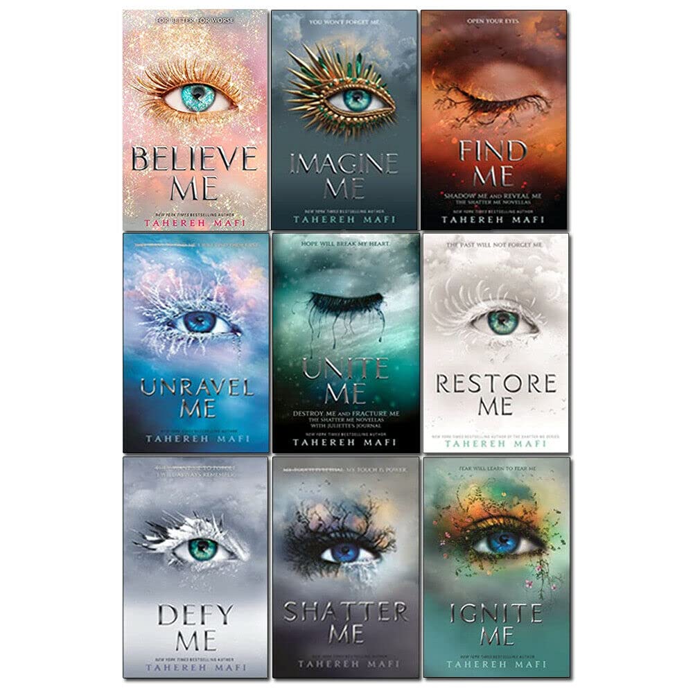 Shatter Me Series 9 Books Collection Set By Tahereh Mafi (Imagine Me ...