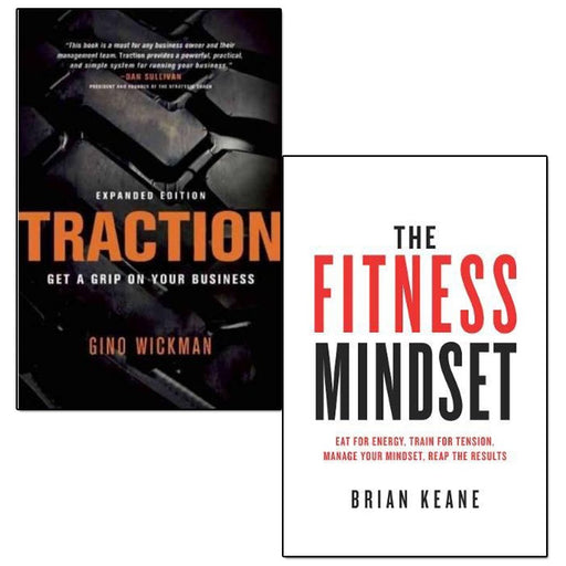 traction get a grip on your business and the fitness mindset 2 books collection set - The Book Bundle