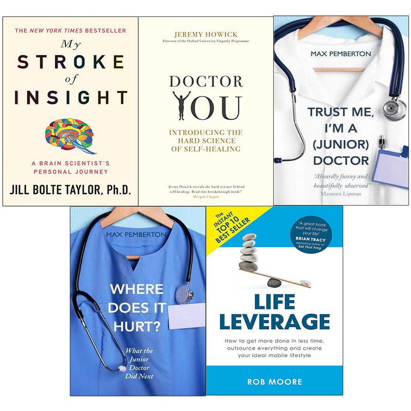 Life leverage, my stroke, doctor you, trust me and where does it hurt 5 books collection set - The Book Bundle