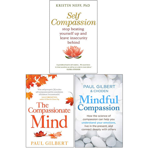 Mindful Compassion, Self Compassion, The Compassionate Mind 3 Books Collection Set - The Book Bundle