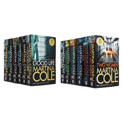 Martina Cole 12 Book Set Collection( Good Life, No Mercy, the Know, Two Women) - The Book Bundle