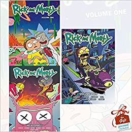 Rick and Morty Volume (1-3) Collection 3 Books Bundle With Gift Journal - The Book Bundle