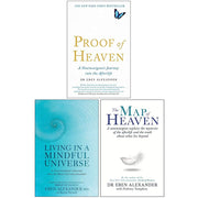 Proof of Heaven, Living in a Mindful Universe, The Map of Heaven 3 Books Collection Set - The Book Bundle