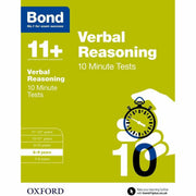 Bond 11+ 4-book collection set by OUP Oxford, includes Maths, English, Verbal & Non-Verbal Reasoning for ages 8-9. Paperback.