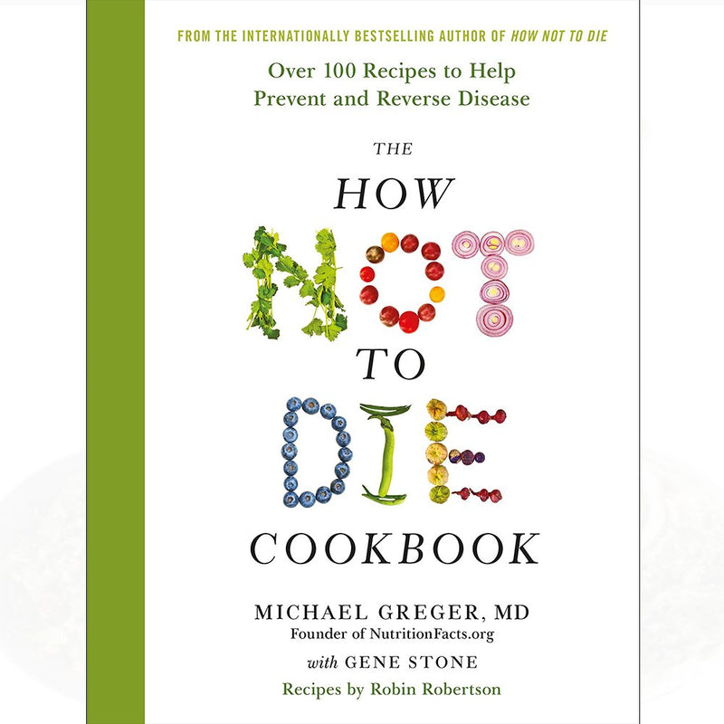 Set of three non-fiction books by Dr. Michael Greger, M.D., on healthy living and nutrition, published by Macmillan/Iota.