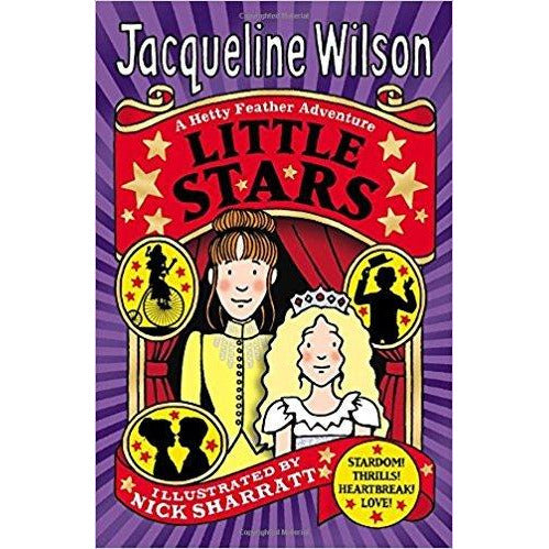 Jacqueline Wilson Hetty Feather Series Collection 5 Books Set (Little Stars, Sapphire Battersea, Diamond, Hetty Feather, Emerald Star) - The Book Bundle