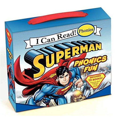 Superman Classic: Superman Phonics Fun (My First I Can Read) - The Book Bundle