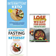 the beginners guide to intermittent keto, keto for beginners, intermittent fasting the complete ketofast solution 3 books collection set - The Book Bundle