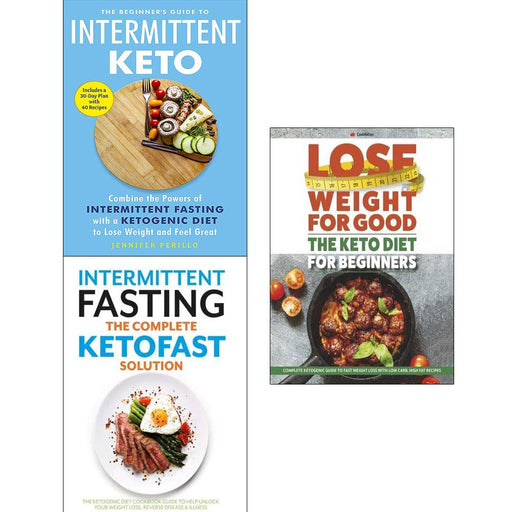 the beginners guide to intermittent keto, keto for beginners, intermittent fasting the complete ketofast solution 3 books collection set - The Book Bundle