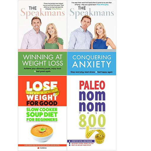 Winning at Weight Loss, Conquering, Lose Weight , Paleo Nom Nom Fast 4 Books Collection Set - The Book Bundle