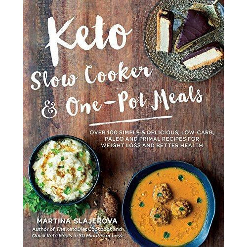 Keto slow cooker and one pot meals and keto one pot diet collection 2 books set - The Book Bundle