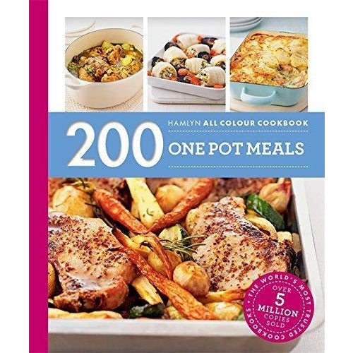 hamlyn all colour cookery collection 7 books set - 200 super soups, 200 one pot meals, 200 pasta dishes, 200 thai favourites - The Book Bundle