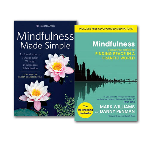 Mindfulness, Meditation Made Simple 2 Books Collection Set, (Mindfulness Made Simple and Mindfulness: A practical guide to finding peace in a frantic - The Book Bundle