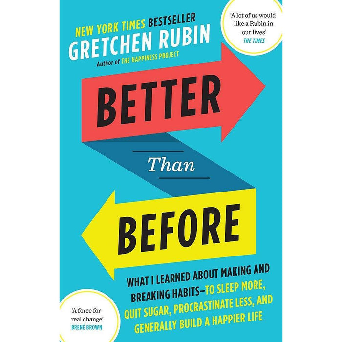 Gretchen Rubin Collection 4 Books Set (The Happiness Project, Better Than Before, Happier at Home, The Four Tendencies) - The Book Bundle