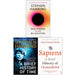 Brief Answers to the Big Questions, A Brief History of Time, Sapiens 3 Books Collection Set - The Book Bundle