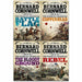 Bernard Cornwell Collection Starbuck Chronicles 4 Books Set Pack RRP: £30.96 (Battle Flag, The Bloody Ground, Copperhead, Rebel) - The Book Bundle