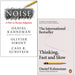 Noise [Hardcover] & Thinking Fast and Slow By Daniel Kahneman 2 Books Collection Set - The Book Bundle