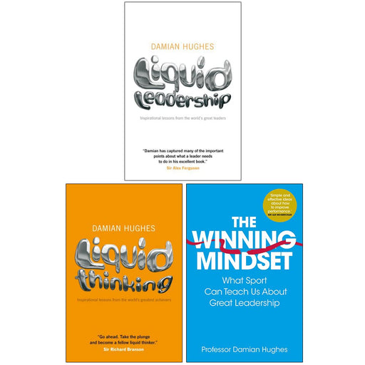 Damian Hughes Collection 3 Books Set (Liquid Leadership, Liquid Thinking) - The Book Bundle