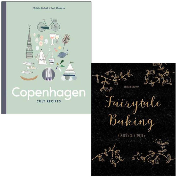 Copenhagen Cult Recipes, Fairytale Baking 2 Books Collection Set - The Book Bundle
