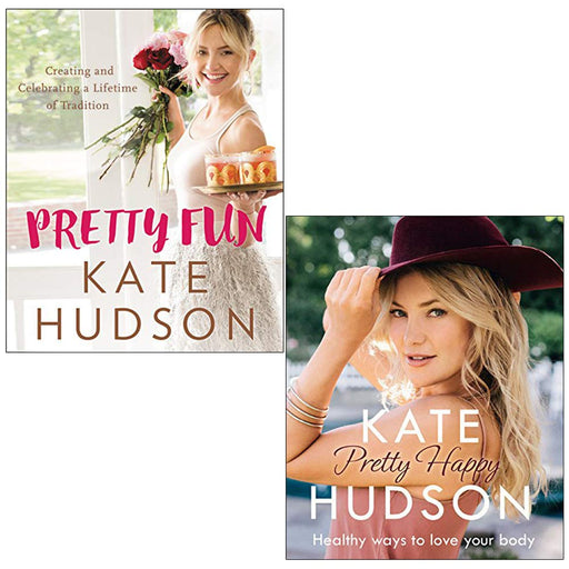 Kate Hudson Collection 2 Books Set (Pretty Fun [Hardcover], Pretty Happy) - The Book Bundle