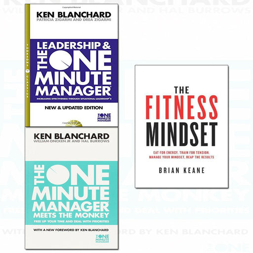 leadership,the fitness mindset and the one minute  3 books collection set - The Book Bundle