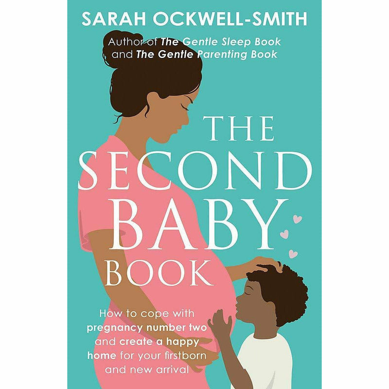 Set of five paperback non-fiction books for first-time parents, including "What to Expect When You're Expecting" by Heidi Murkoff.