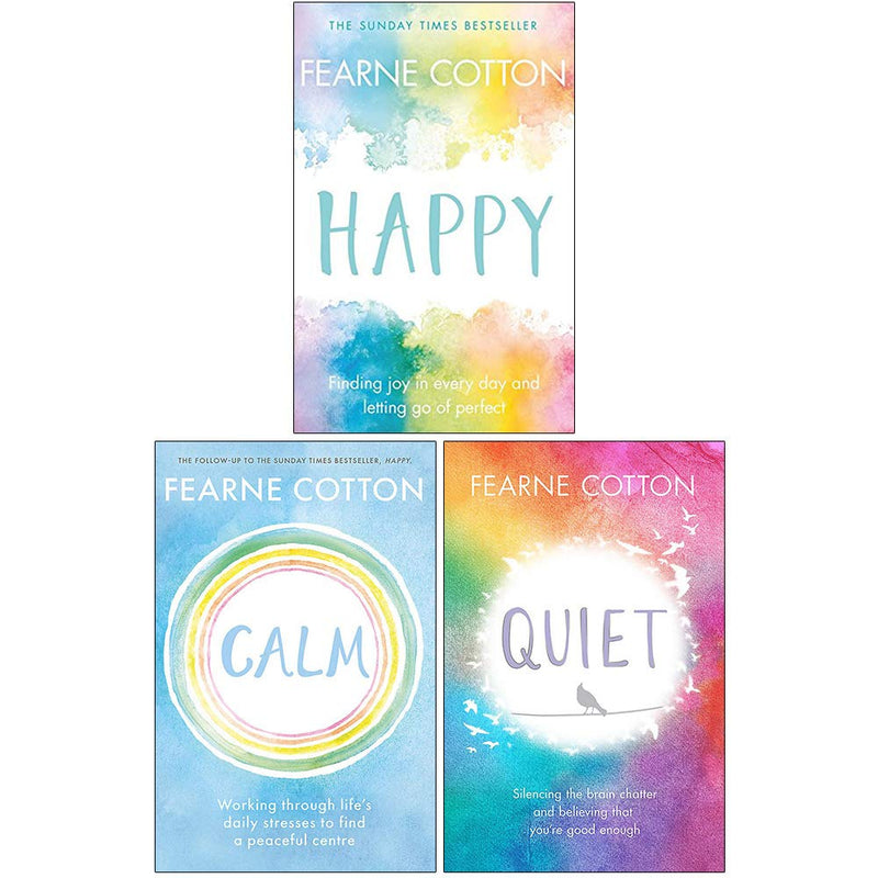 Fearne Cotton Collection 3 Books Set (Happy, Calm, Quiet) - The Book Bundle