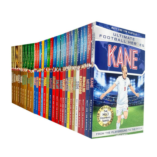 Ultimate & Classic Football Heroes MEGA 30 Books Collection Set - The Book Bundle