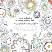 Andrew Davis stress-relieving Rangoli coloring book by Sweet Cherry Publishing featuring intricate patterns for art therapy on paperback cover.