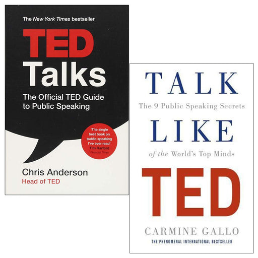 Ted Talks and Talk Like TED 2 Books Collection set (TED Talks ,Talk Like TED) - The Book Bundle