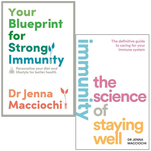 Dr Jenna Macciochi Collection 2 Books Set (Your Blueprint for Strong Immunity, Immunity The Science of Staying Well) - The Book Bundle
