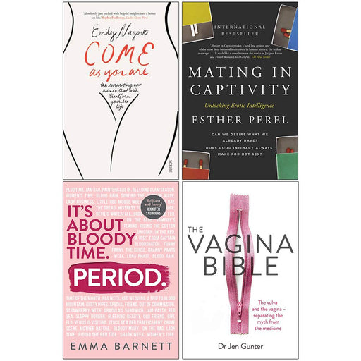 Come as You Are, Mating in Captivity, Period [Hardcover], The Vagina Bible 4 Books Collection Set - The Book Bundle