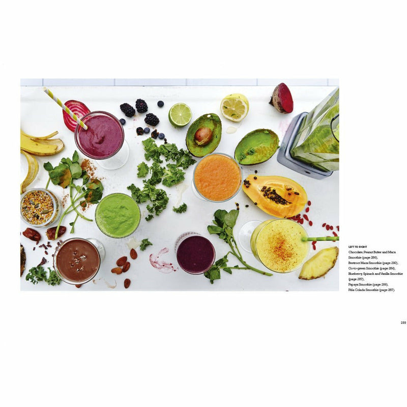 Hardcover copy of "The Art of Eating Well" by Jasmine and Melissa Hemsley, featuring a colorful cover with healthy food images.