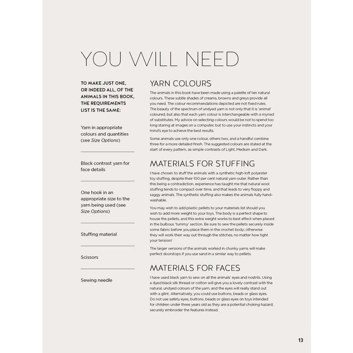 Edward's Menagerie: Over 40 soft and snuggly toy animal crochet patterns - The Book Bundle