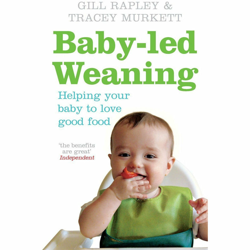 Three hardback baby-led weaning and cookbook set by Gill Rapley featuring quick, easy recipes for infants and toddlers.