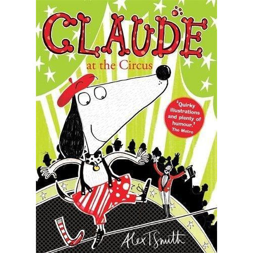 Claude The Dog Series Collection X 6 Children Books Box Set By Alex T Smith - The Book Bundle
