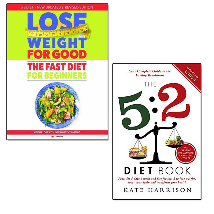 5:2 diet book and lose weight for good fast diet for beginners 2 books collection set - The Book Bundle