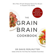 Set of three David Perlmutter books including Grain Brain, The Grain Brain Whole Life Plan, and Brain Maker by Yellow Kite Iota Publishing