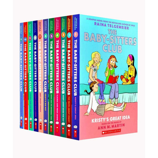 The Baby-sitters Club Graphic Novel 1-11 Books Collection Set By Ann M. Martin - The Book Bundle