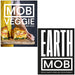 MOB Veggie Feed 4 or more for under £10 By Ben Lebus & Earth Mob By Mob Kitchen Collection 2 Books Set - The Book Bundle