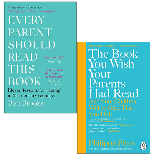 Every Parent Should Read This Book By Ben Brooks & The Book You Wish Your Parents Had Read By Philippa Perry 2 Books Collection Set - The Book Bundle