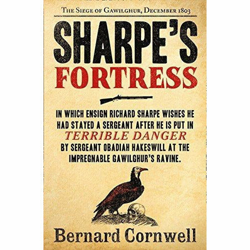 Bernard cornwell the sharpe series 1 to 5 books collection set (tiger, triumph, fortress, trafalgar, prey) - The Book Bundle