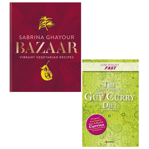 Bazaar [Hardcover], Lose Weight Fast The Slow Cooker Spice-Guy Curry Diet 2 Books Collection Set - The Book Bundle