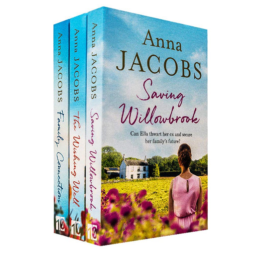 Anna Jacobs Collection 3 Books Set - The Wishing Well, Family Connections, Saving Willowbrook - The Book Bundle