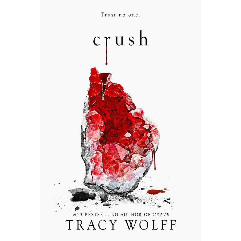 Crave Series Books 1 and 2 collection set by Tracy Wolff, Hodder Paperbacks, featuring fantasy novel covers with dark, mystical themes.