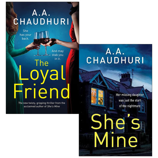 AA Chaudhuri Collection 2 Books Set (The Loyal Friend, She's Mine) - The Book Bundle