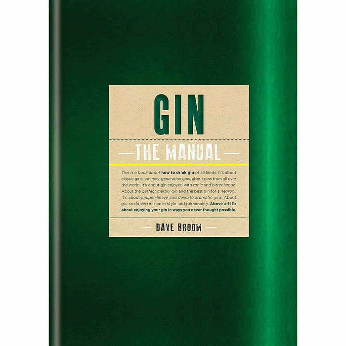 Gin Recipe Collection 4 Books Set (Gin Cookbook, Gin The Manual, Gin Tonica) - The Book Bundle