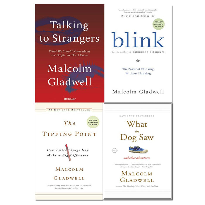 Malcolm Gladwell 4 Books Collection Set - The Book Bundle