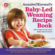 Annabel Karmel Baby-Led Weaning Recipe and Food Matters book set by Pindock/Yellow Kite, featuring colorful book covers.