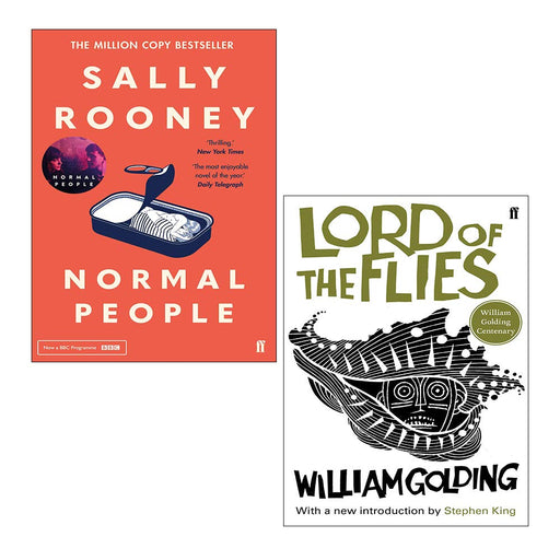 Normal People, Lord of the Flies (Centenary Edition) 2 Books Collection Set - The Book Bundle